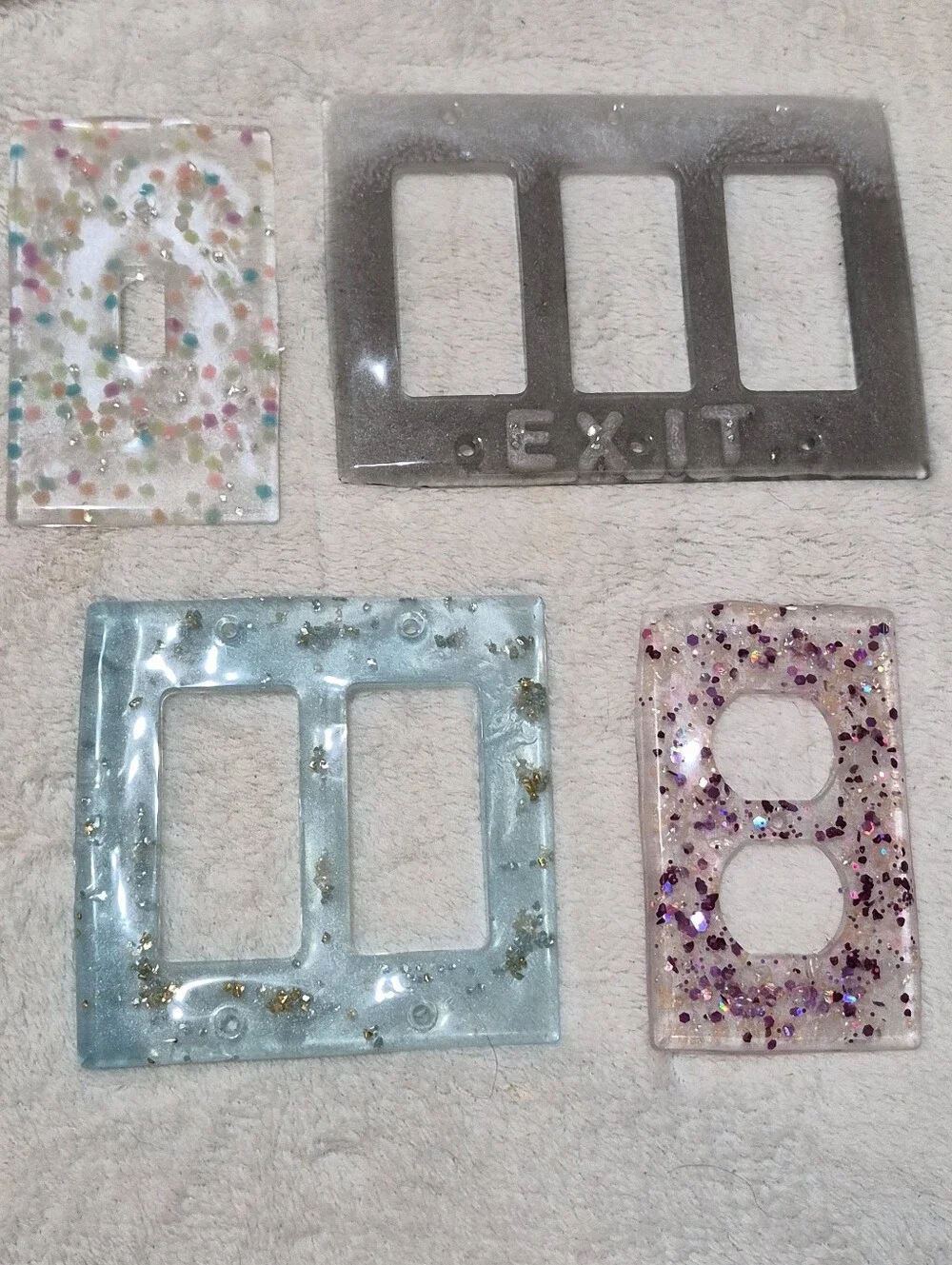 Custom Cover Plates, 6 Options Available